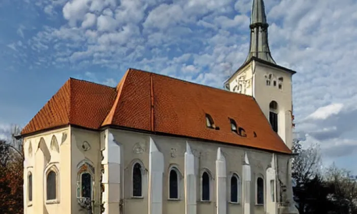 kostel Navštívení Panny Marie (Mistřín) – léto