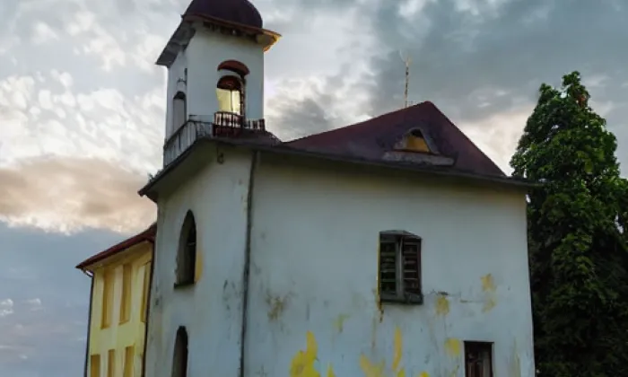 kostel Navštívení Panny Marie (Soběšovice) – summer