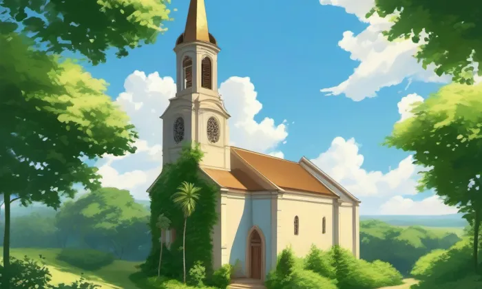 Kostel Navštívení Panny Marie (Vimperk I) – léto