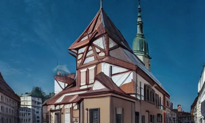 kostel Navštívení Panny Marie v Horní Polici – jaro