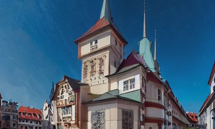 kostel Navštívení Panny Marie v Horní Polici – léto