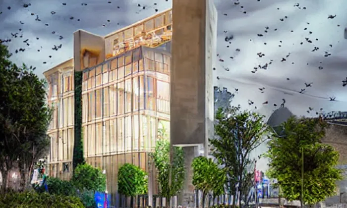 Kostel Navštívení Panny Marie v Křešicích – noc