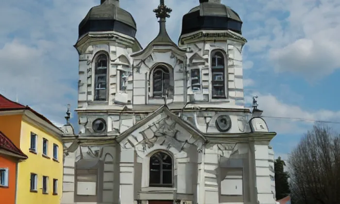 Kostel Navštívení Panny Marie v Zašové – jaro