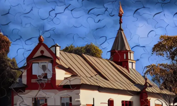 Kostel Nejsvětější Trojice (Žďár nad Sázavou 1) – podzim