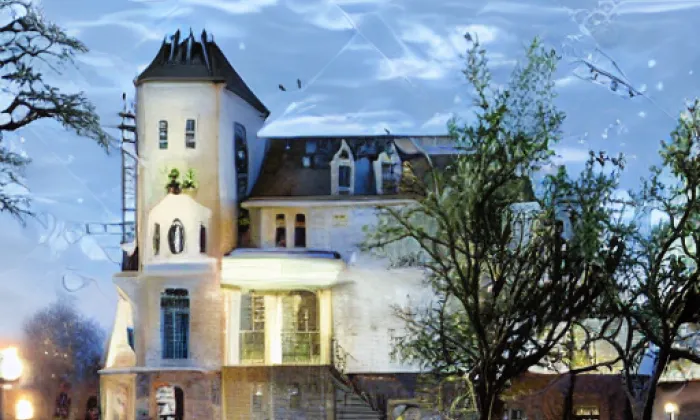 kostel Nejsvětější Trojice (Žatčany) – noc