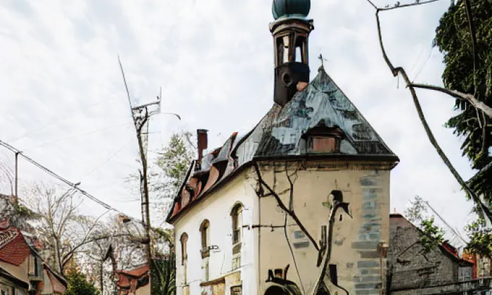 Kostel Nejsvětější Trojice (Český Dub II) – summer