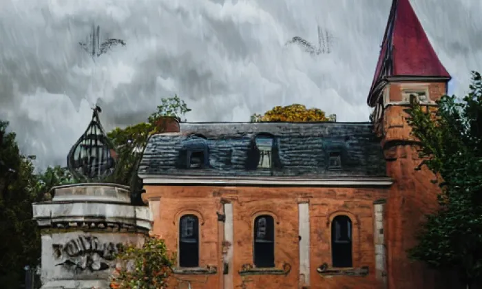kostel Nejsvětější Trojice (Štikov) – podzim
