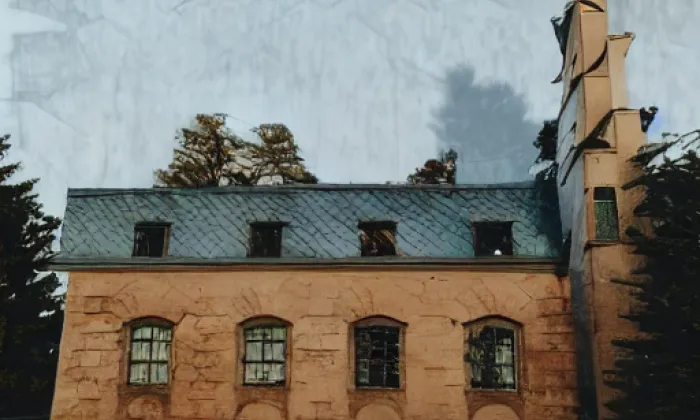 kostel Nejsvětější Trojice (Štikov) – zima