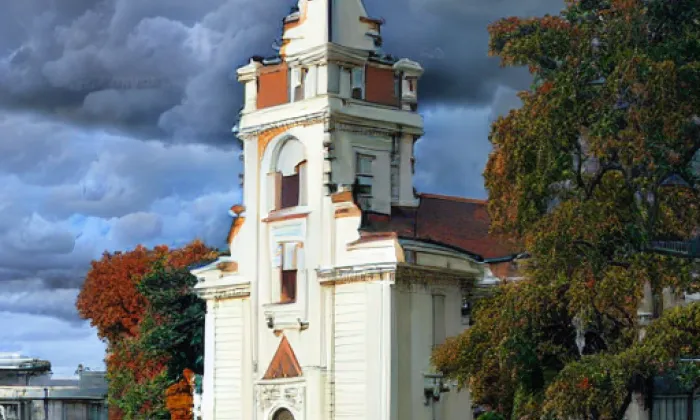 kostel Nejsvětější Trojice (Bratčice) – autumn
