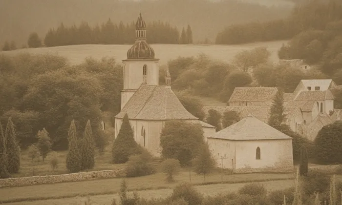 Kostel Nejsvětější Trojice (Bzí) – historical