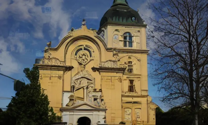 Kostel Nejsvětější Trojice (Chýnov) – zima
