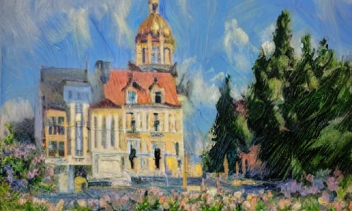 Kostel Nejsvětější Trojice (Dobříš) – jaro