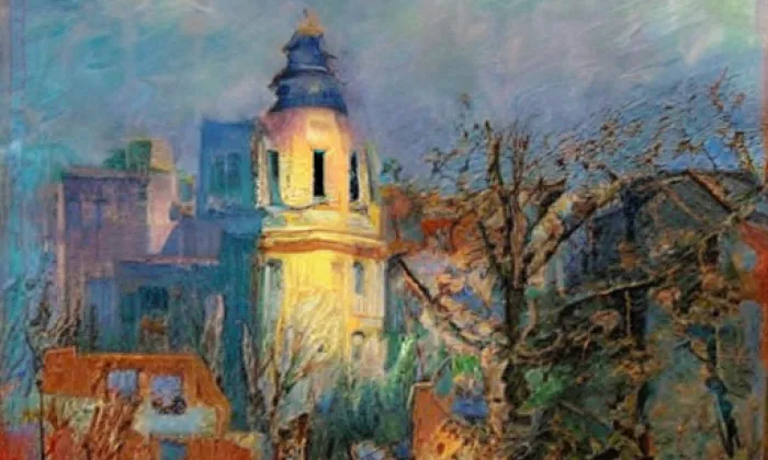 Kostel Nejsvětější Trojice (Dobřichov) – jaro