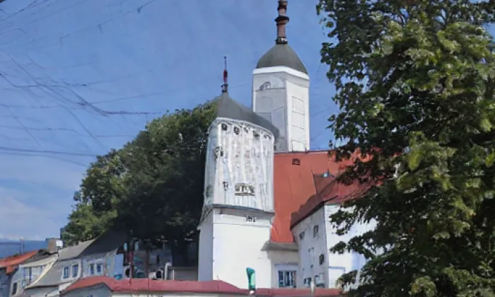 Kostel Nejsvětější Trojice (Habrovany) – winter