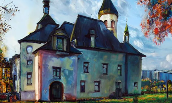 kostel Nejsvětější Trojice (Jenišovice) – summer