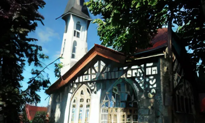 kostel Nejsvětější Trojice (Jindřichův Hradec II) – noc