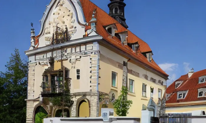 kostel Nejsvětější Trojice (Královo Pole) – podzim