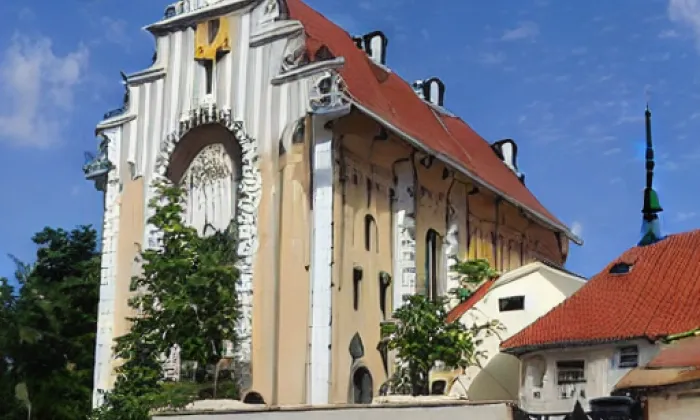 kostel Nejsvětější Trojice (Královo Pole) – léto