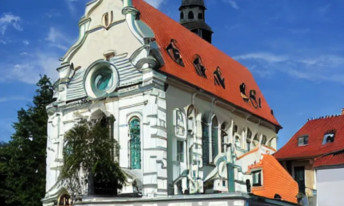 kostel Nejsvětější Trojice (Královo Pole) – zima