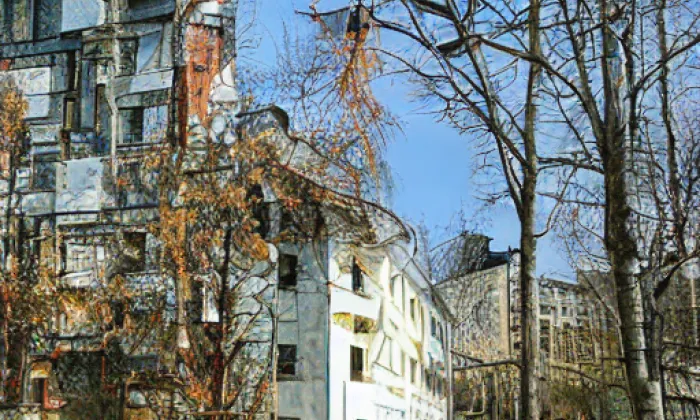 kostel Nejsvětější Trojice (Liboc) – zima