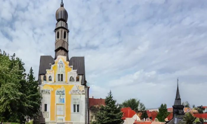 Kostel Nejsvětější Trojice (Místo) – léto