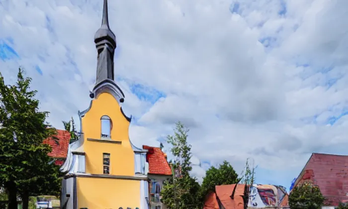 Kostel Nejsvětější Trojice (Místo) – zima