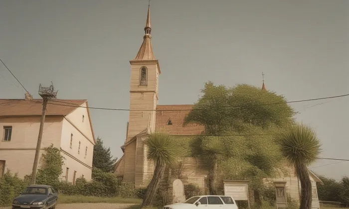 Kostel Nejsvětější Trojice (Mešno) – historical