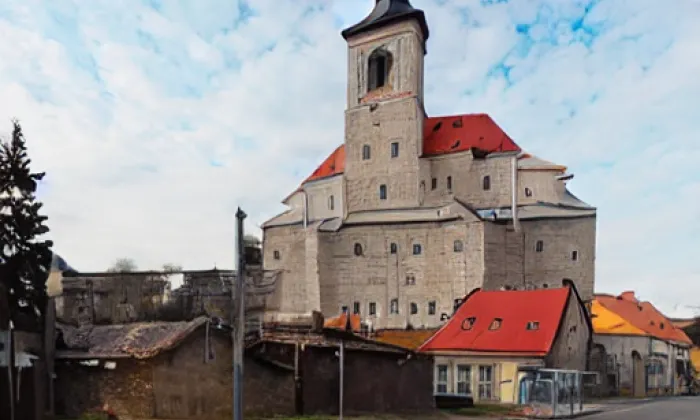 Kostel Nejsvětější Trojice (Pilníkov) – winter