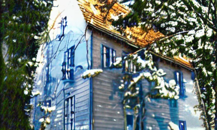 Kostel Nejsvětější Trojice (Pražské Předměstí) – winter
