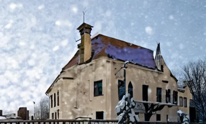 kostel Nejsvětější Trojice (Rychnov nad Kněžnou) – zima