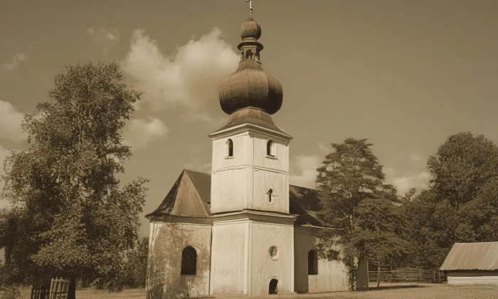 Kostel Nejsvětější Trojice (Srní) – historical
