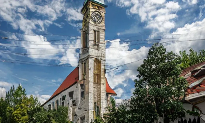Kostel Nejsvětější Trojice (Staré Sedlo) – zima