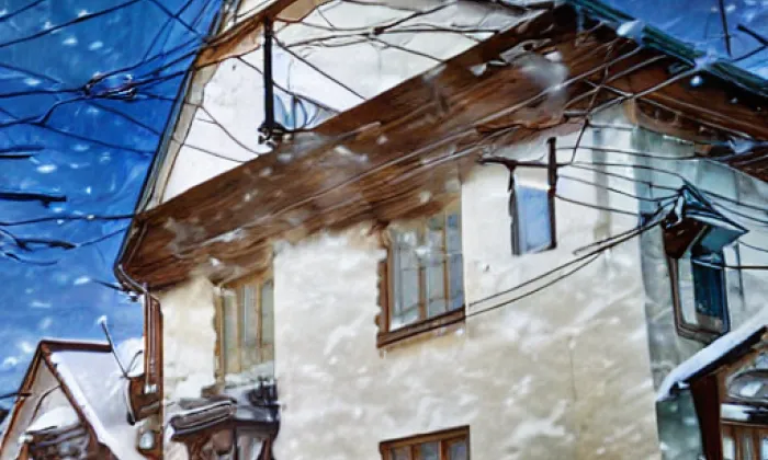 Kostel Nejsvětější Trojice na Novém Městě v Praze – winter