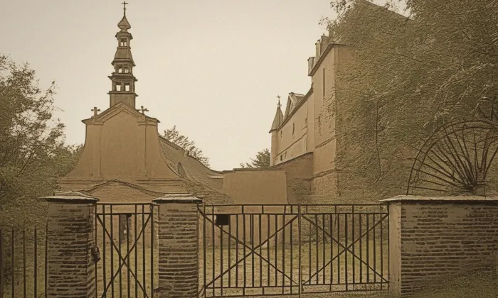 kostel Nejsvětější Trojice na zámku Starý Hrozňatov – historical