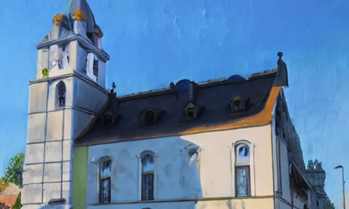 Kostel Nejsvětějšího Srdce Ježíšova v Horním Maxově – summer