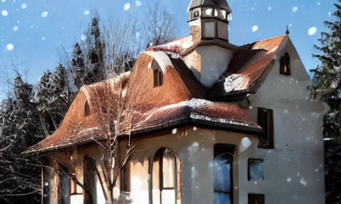 kostel Nejsvětějšího Srdce Páně (Oslnovice) – winter