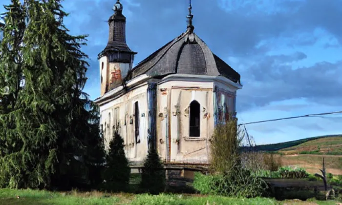 Kostel Neposkvrněného početí Panny Marie (Siřem) – winter