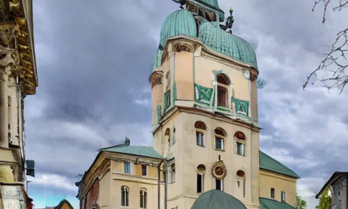 kostel Neposkvrněného početí Panny Marie (Trnitá) – summer