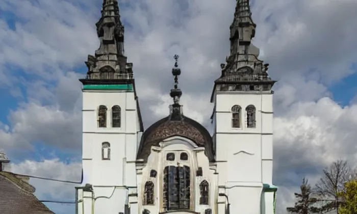 kostel Neposkvrněného početí Panny Marie (Přívoz) – winter