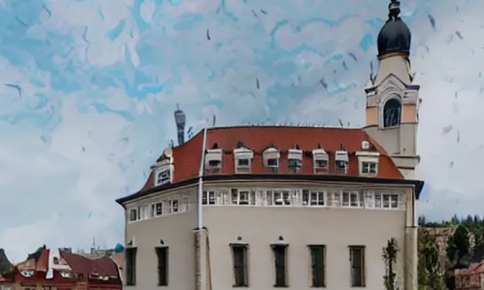 kostel Neposkvrněného početí Panny Marie (Prace) – noc