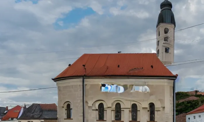 kostel Neposkvrněného početí Panny Marie (Prace) – zima