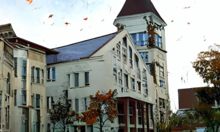 kostel Panny Marie (Úhonice) – autumn