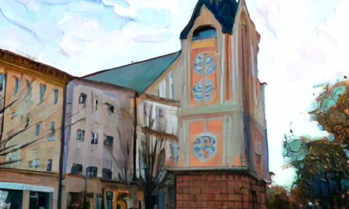 kostel Panny Marie (Úhonice) – spring