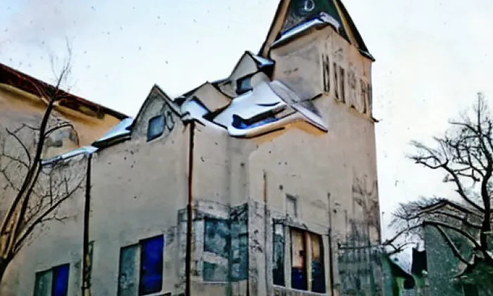 kostel Panny Marie (Úhonice) – winter