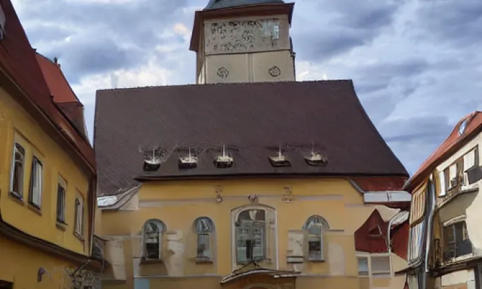 Kostel Panny Marie / svatého Mikuláše – podzim