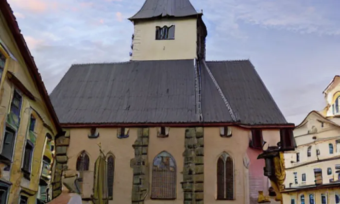 Kostel Panny Marie / svatého Mikuláše – noc