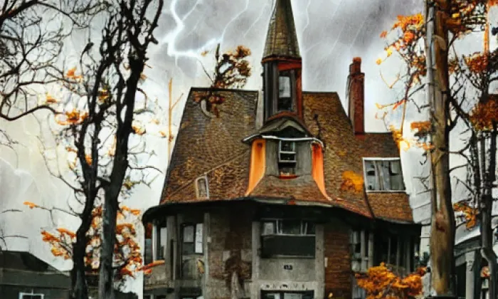 Kostel Panny Marie (Broumov) – autumn