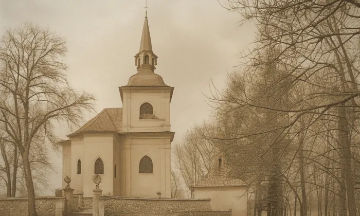 kostel Panny Marie Bolestné (Malá Lhota) – historical