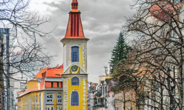 kostel Panny Marie Bolestné (Malá Lhota) – summer
