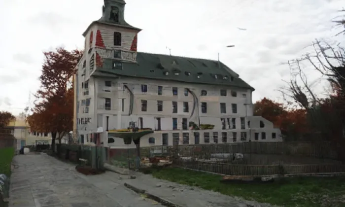 Kostel Panny Marie Karmelské (Býkov) – akvarel